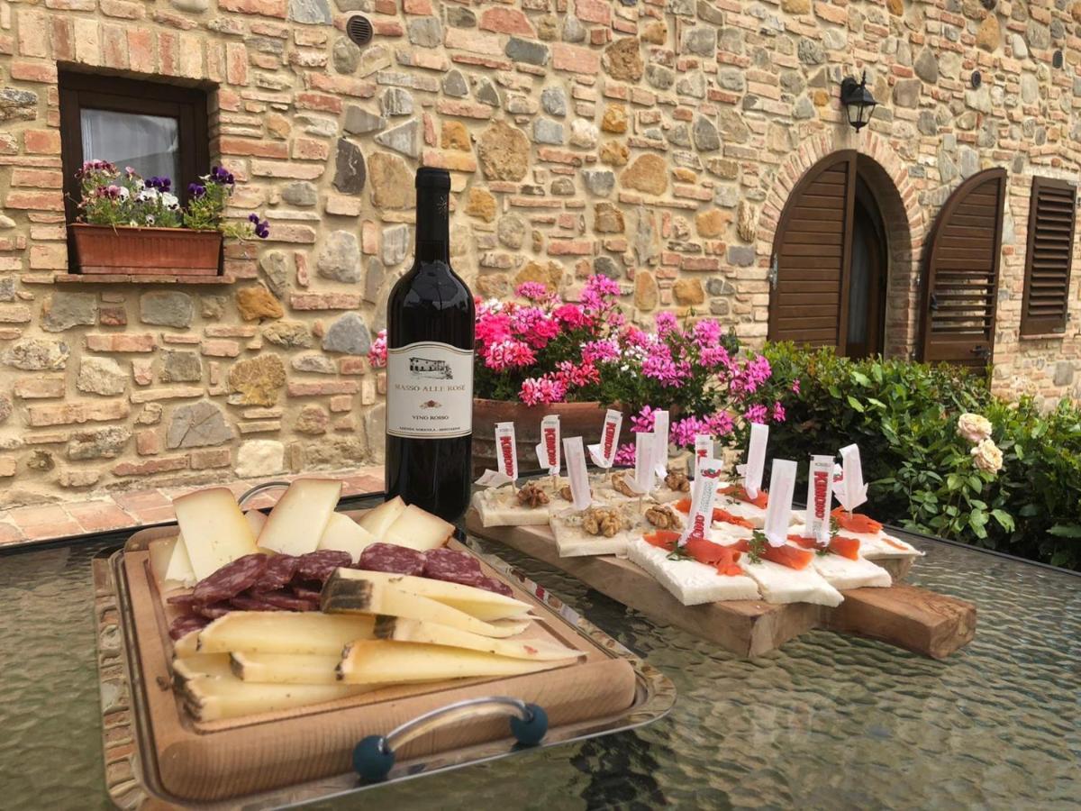 Masso Alle Rose Di Santarsiero Serena Montaione Εξωτερικό φωτογραφία